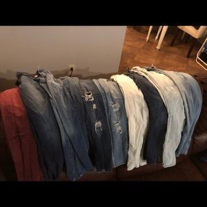 Girls Abercrombie & Fitch Jeans - size 9/10